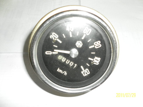 Budík tachometer stary ,odel