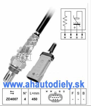 Lambda sonda kat. Lg 4droty MPI