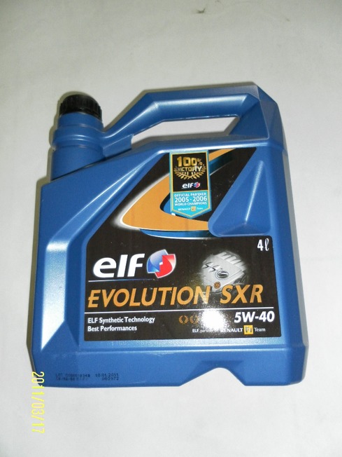 Olej motorovy ELF 5W 40 4L