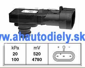 Snímač tlaku sacieho potrubia Kel