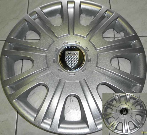 Puklica 16" sada 4ks Prometeo s logom Dacia