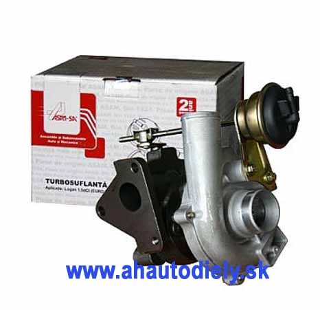 Turbodúchadlo 1,5dci Euro3